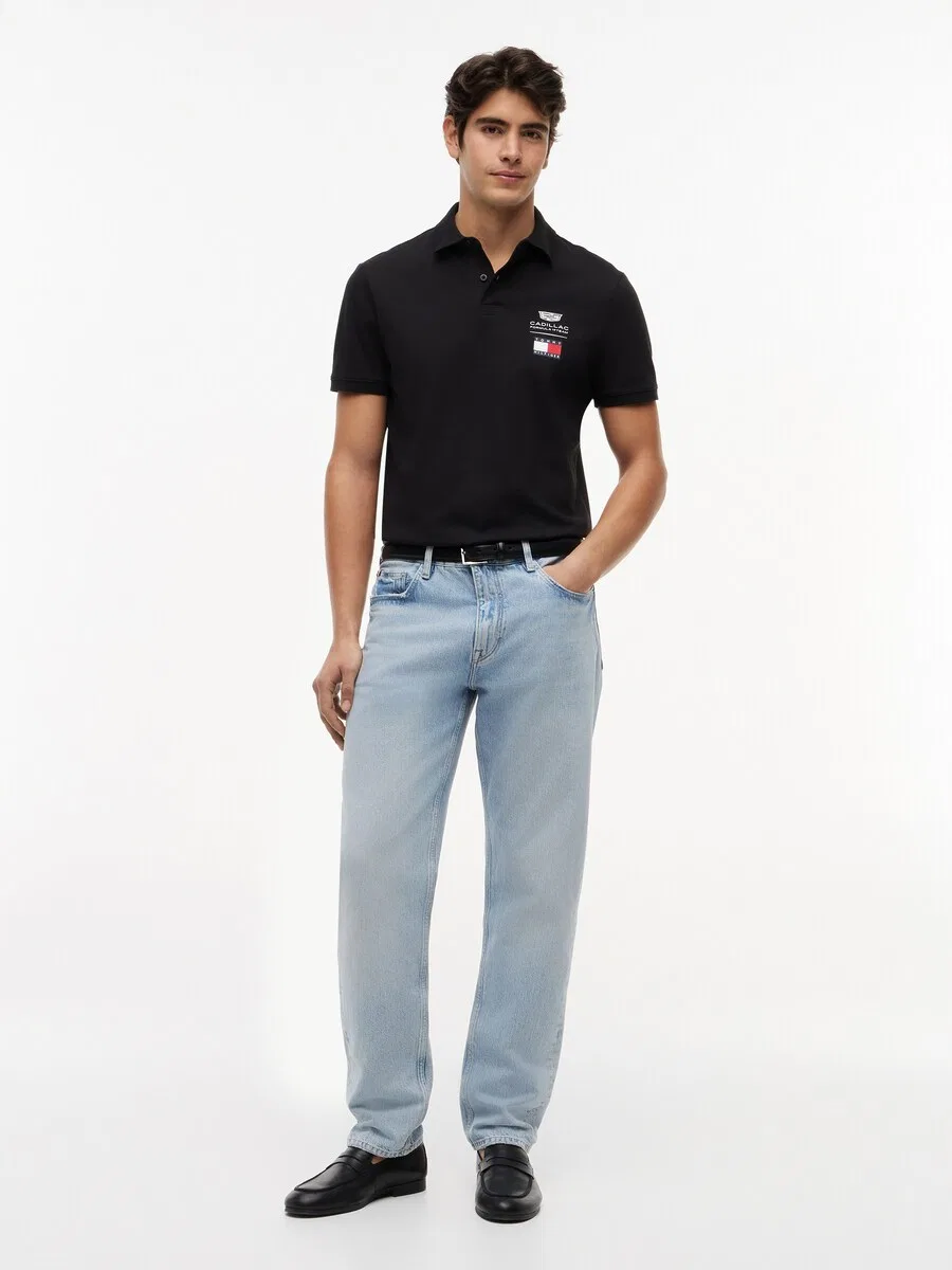 Топ TOMMY HILFIGER черного цвета — фото 3
