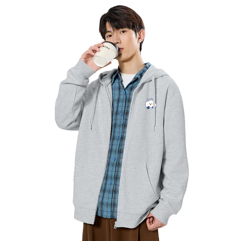 Детская куртка с капюшоном Tonlion, Heather Grey