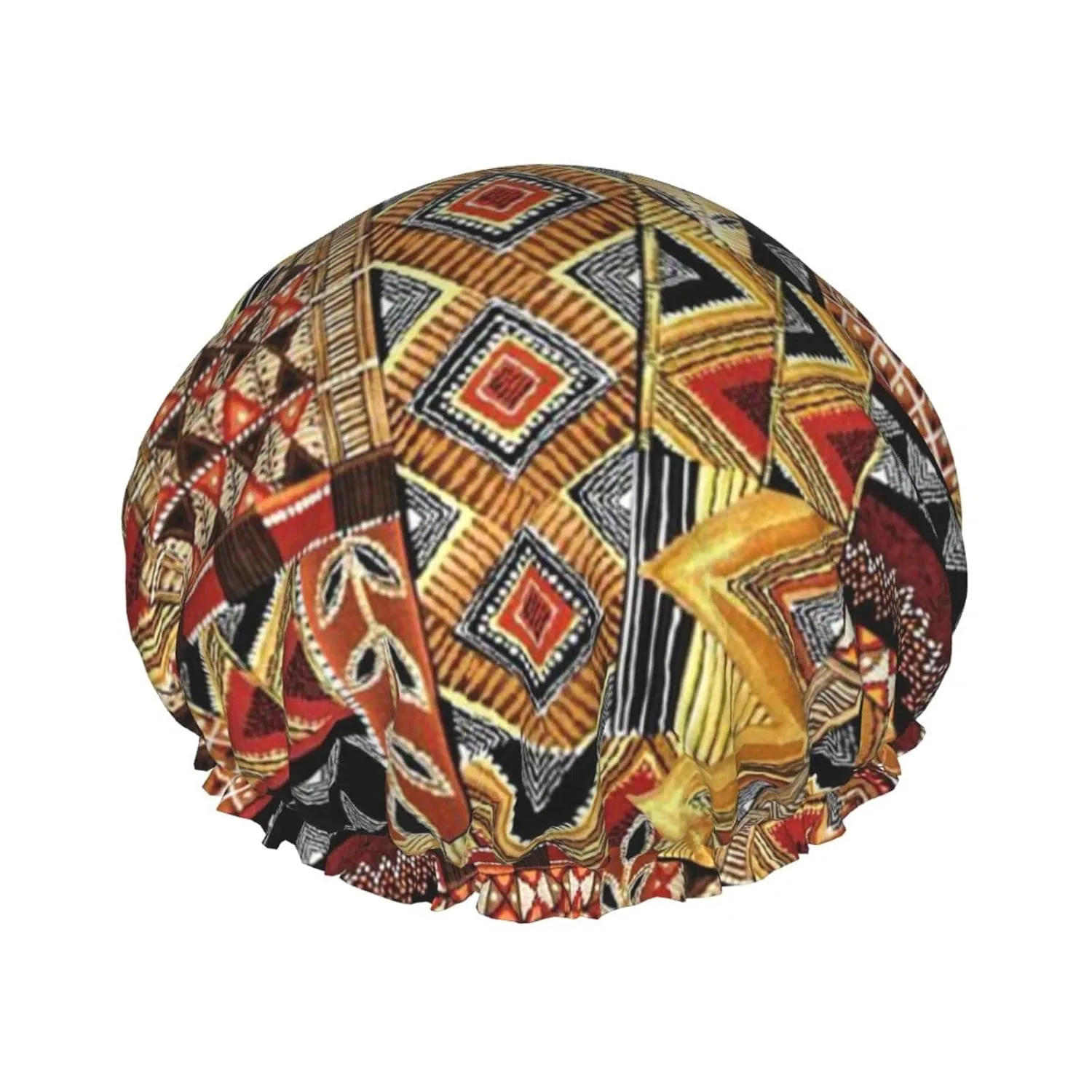 Шапочка для душа, JBYJBX, African Textile Patch