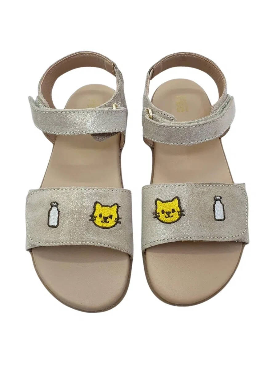 Сандалии 'LIO&friends - Kindersandale - Madchen - Barfußsandale - beige' цвета бежевый — фото 3