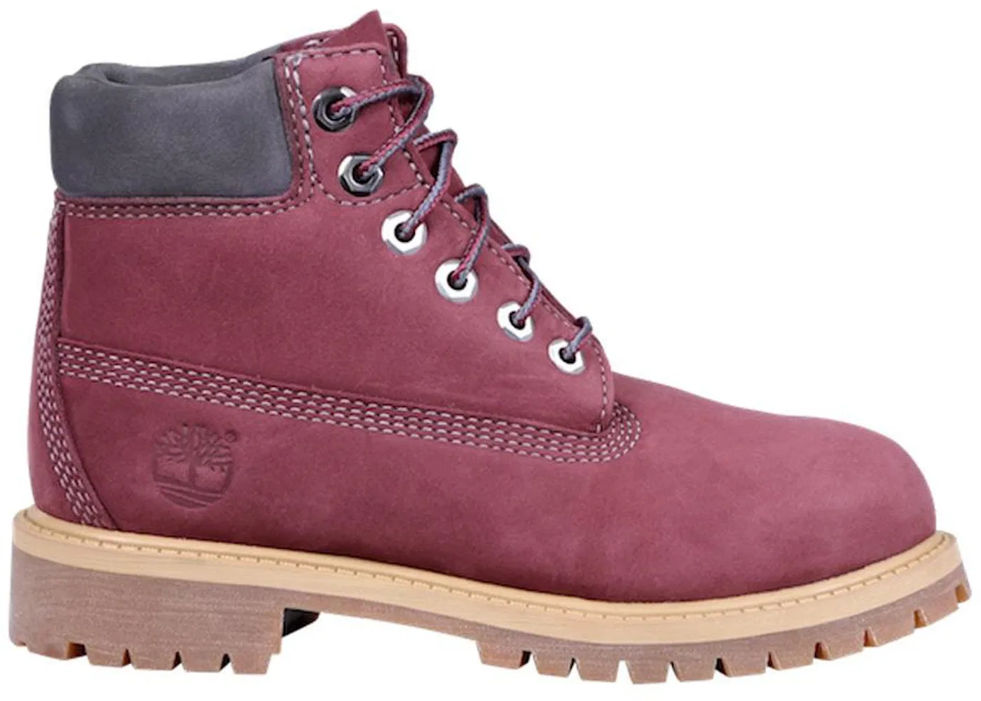 Детские ботинки Timberland 6" Premium Boot Bordeaux (GS), Bordeaux/Dark Red
