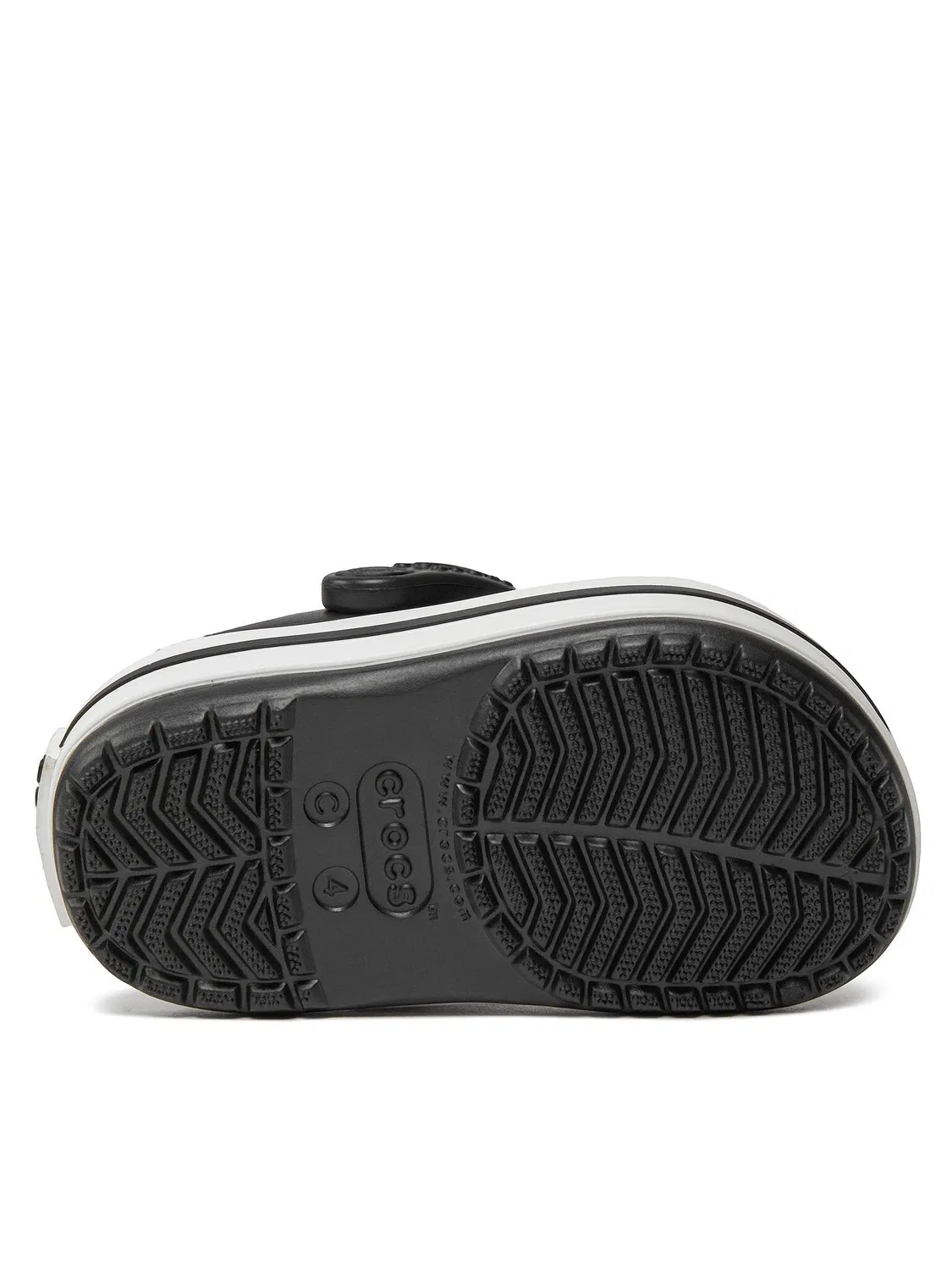 Шлепанцы для мальчика Crocband Kids Clog Crocs, черный — фото 4