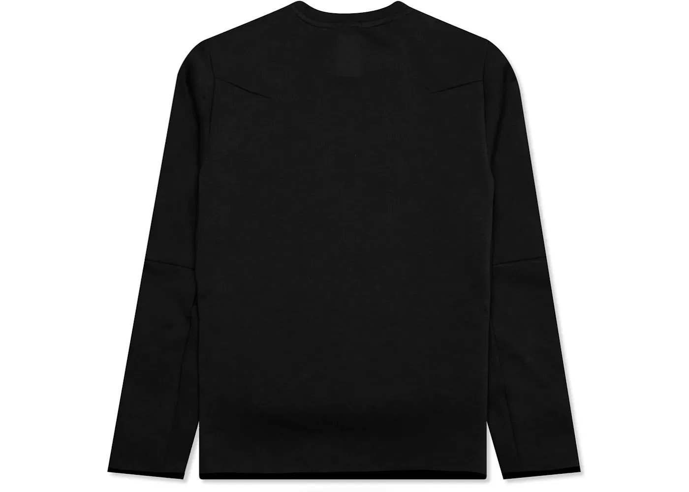 Мужской свитшот с длинным рукавом Nike Crew, Черный/Черный — фото 2