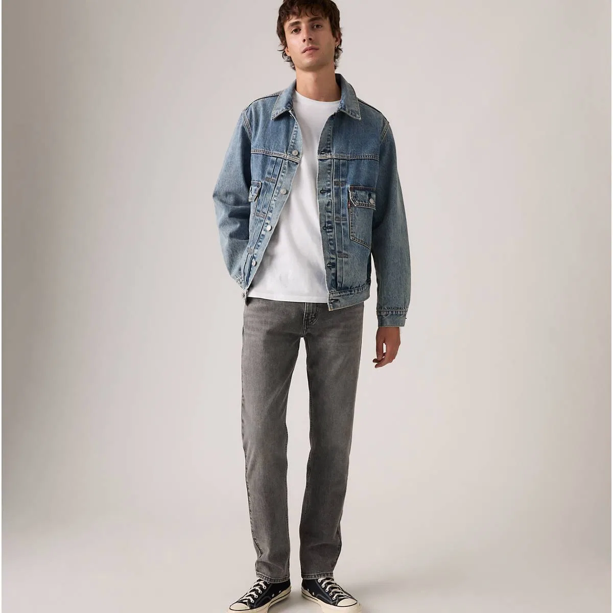 Мужские джинсы 502 зауженного кроя Levi's, Moments Pass - Grey