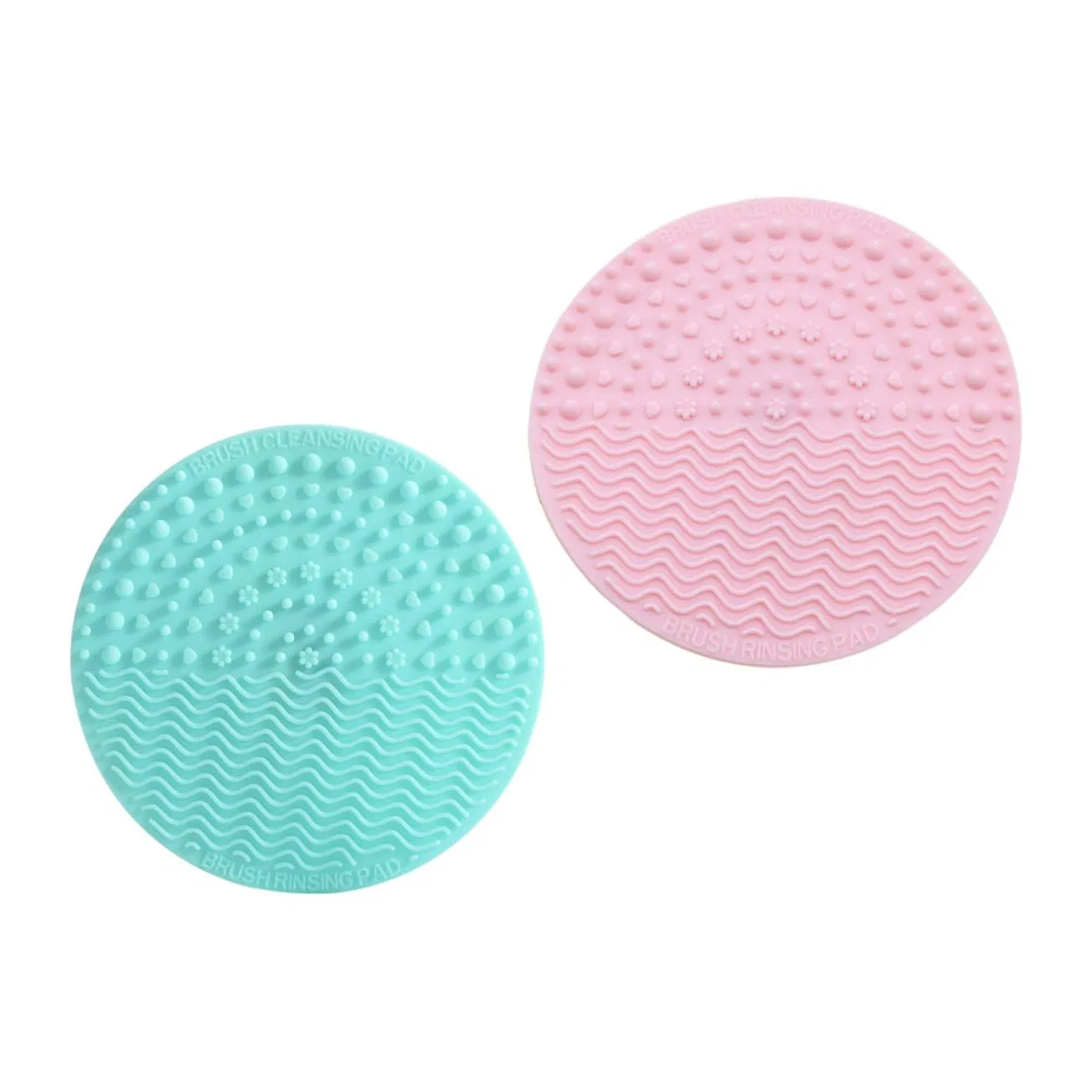 Набор для чистки кистей Silicone Pad, VALICLUD, 2 шт, 10x10x4.5 см