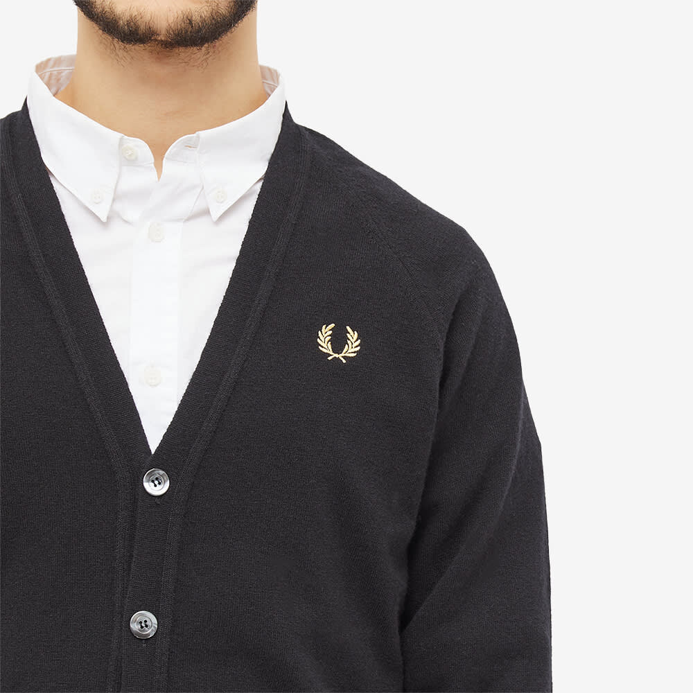 Джемпер Fred Perry Reissues Lambswool Cardigan купить выгодно по
