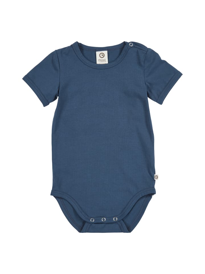 

Müsli Боди с короткими рукавами, темно-синего цвета
