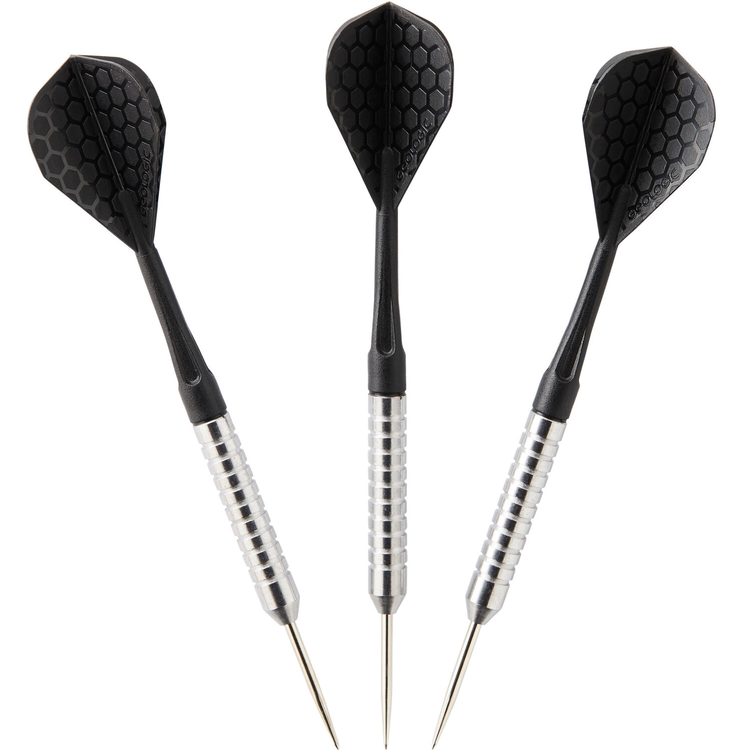 

Darts T100 Steeldart 3 стрелы стальные наконечники черные CANAVERAL, черный