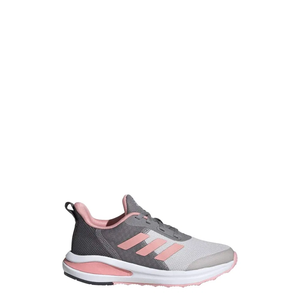 Детские кроссовки для мальчиков с шнуровкой Fortarun K Adidas, Grey — фото 2