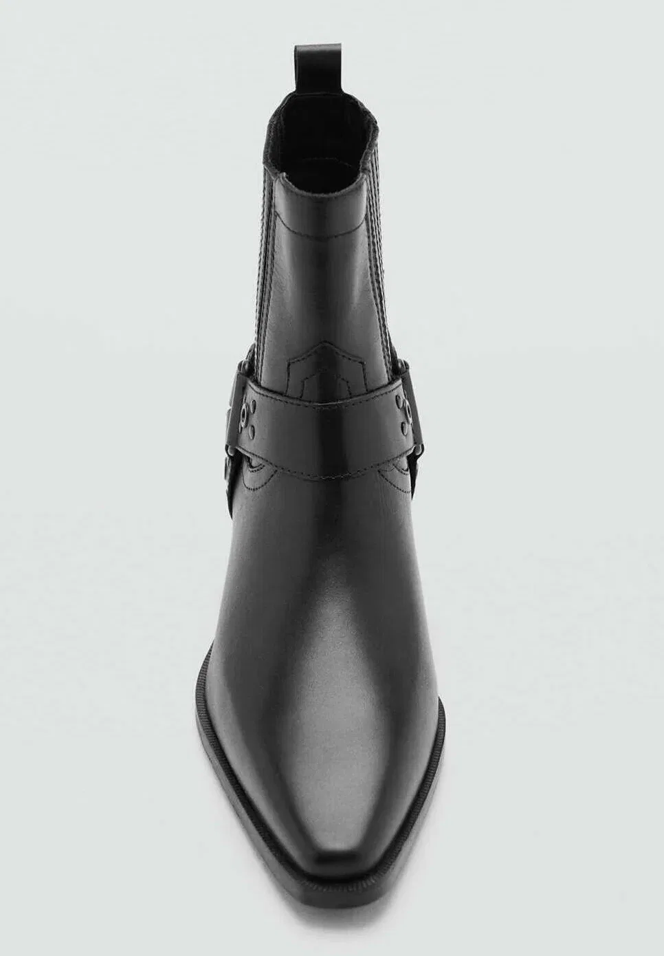 Подростковые - ботильоны Mango Kids, Black — фото 3