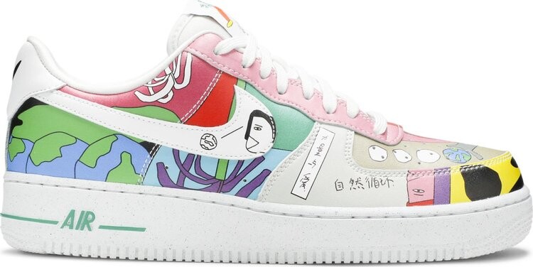 

Кроссовки Nike Ruohan Wang x Air Force 1 Low, многоцветный, Серый, Кроссовки Nike Ruohan Wang x Air Force 1 Low, многоцветный