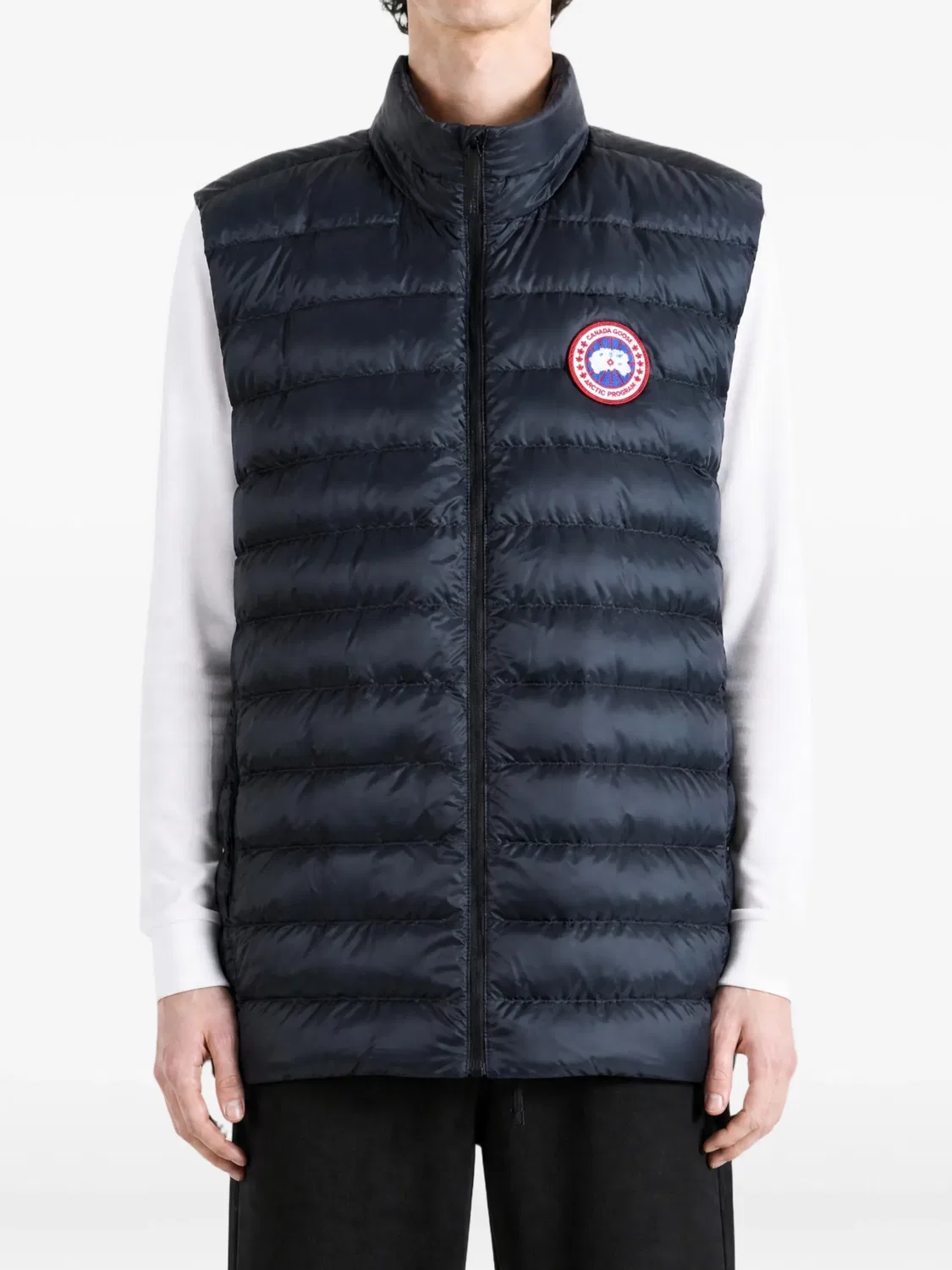 Стеганый жилет Stratus Canada Goose, синий — фото 2