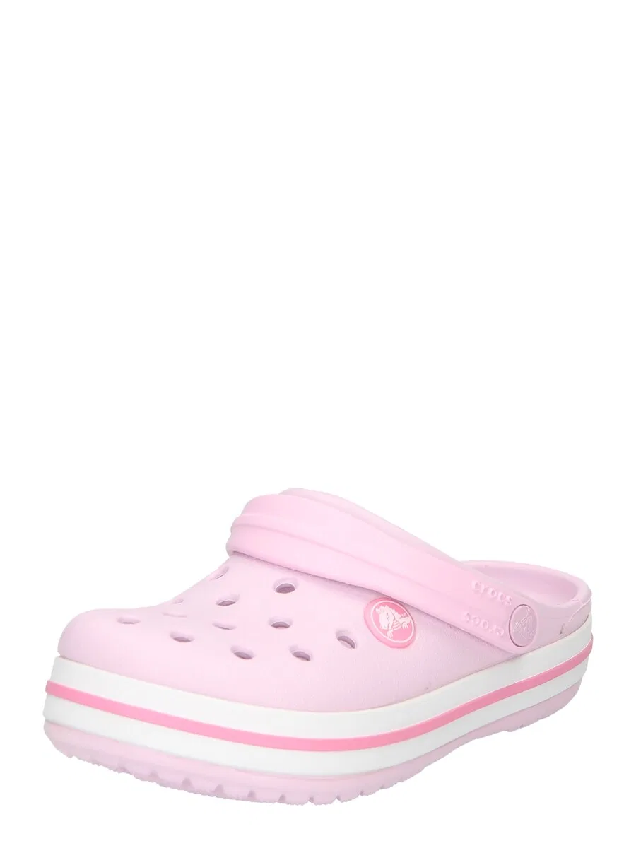 Сандалии Crocs в розовом и светло-розовом цвете