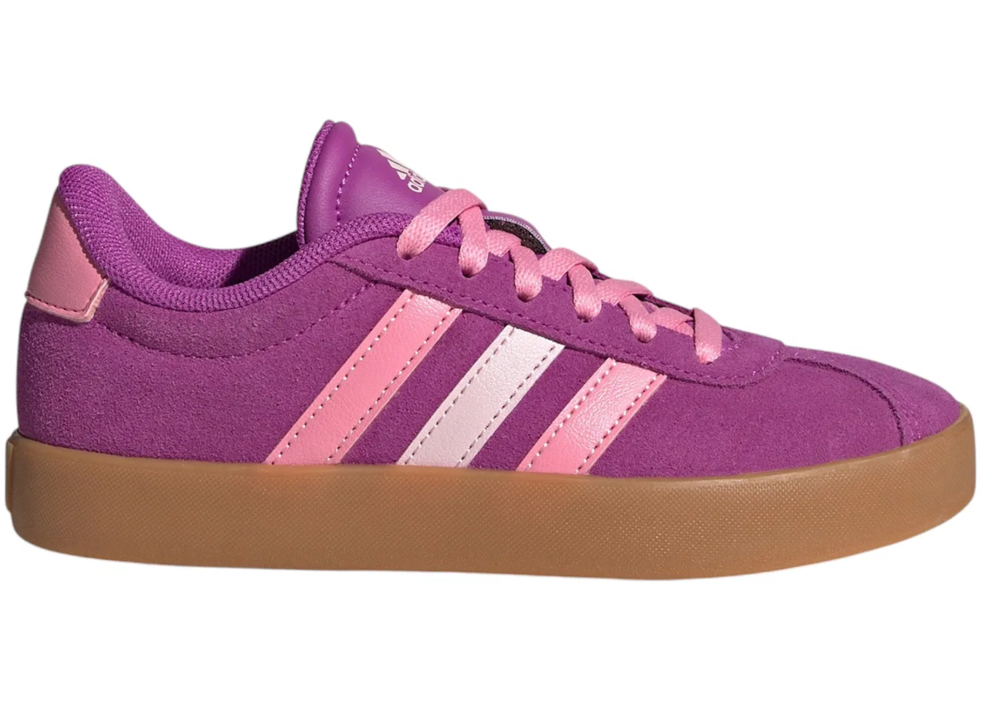 Детские кроссовки Lifestyle VL Court 3.0 Adidas, Flash Pink/Bliss Pink/Clear Pink