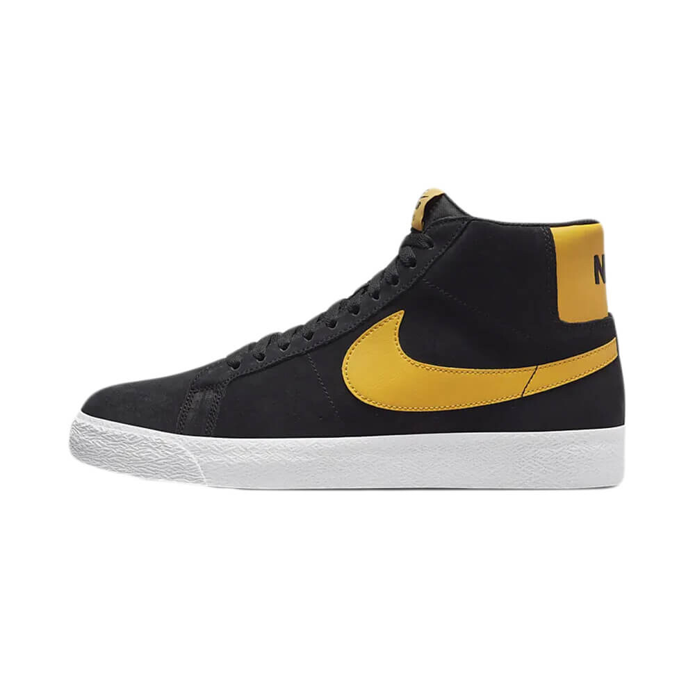 

Скейтерские кеды Nike SB Zoom Blazer Mid, чёрный/жёлтый, Черный, Скейтерские кеды Nike SB Zoom Blazer Mid, чёрный/жёлтый