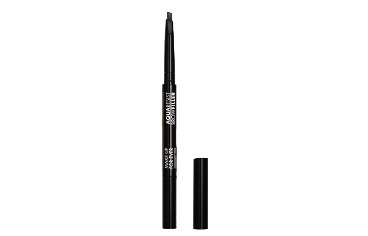 MAKE UP FOR EVER Водостойкий карандаш для бровей Triangle #30 Light Brown несмываемый шелковистый 0.27г — фото 4