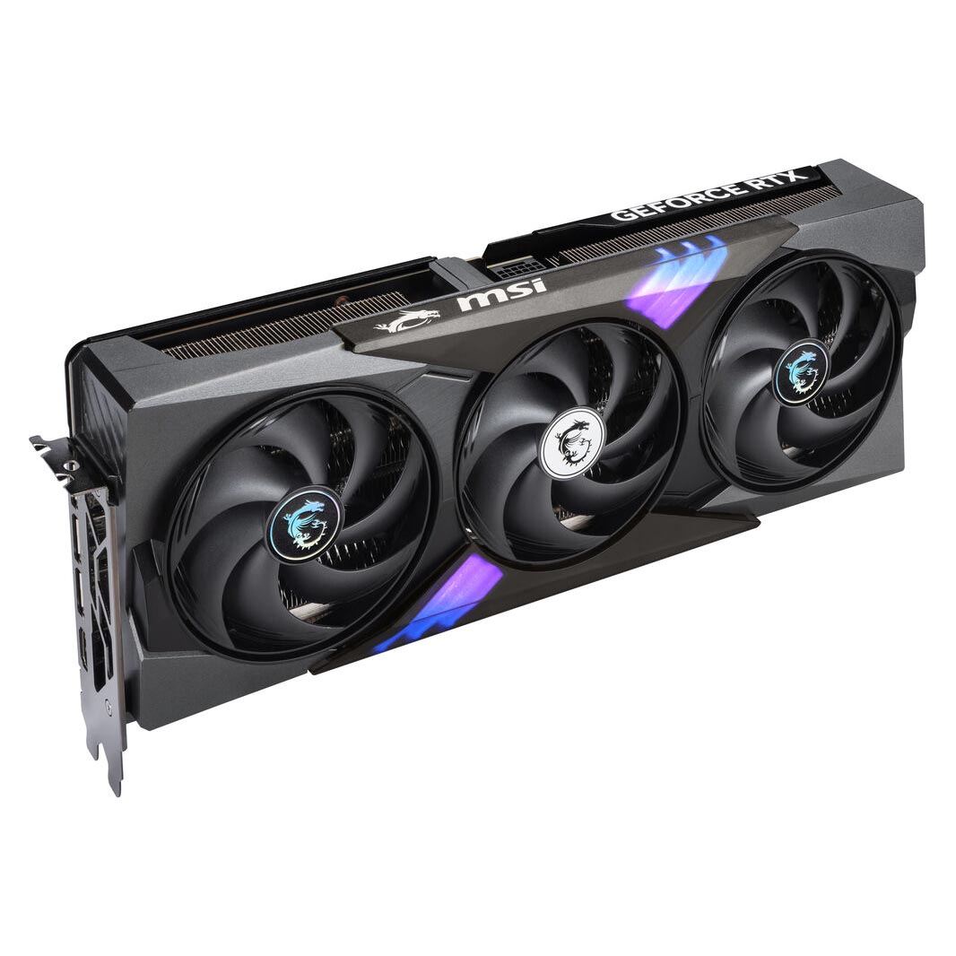 

Видеокарта MSI GeForce RTX 5080 GAMING TRIO OC, 16Гб, черный