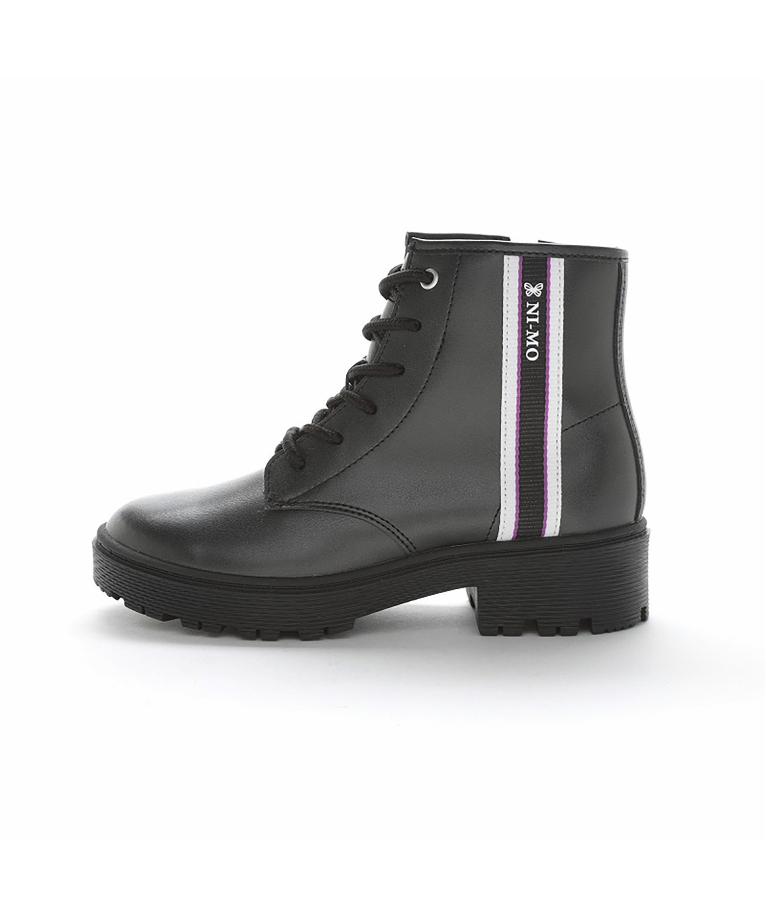 Детские кроссовки MoonStar NM J142 черного цвета для девочек Ni-Mo, black — фото 4