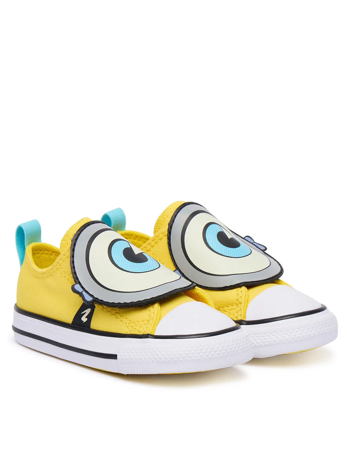 Тканевые кроссовки для мальчика Minions Chuck Taylor All Star One Strap Easy-On Converse, желтый — фото 2