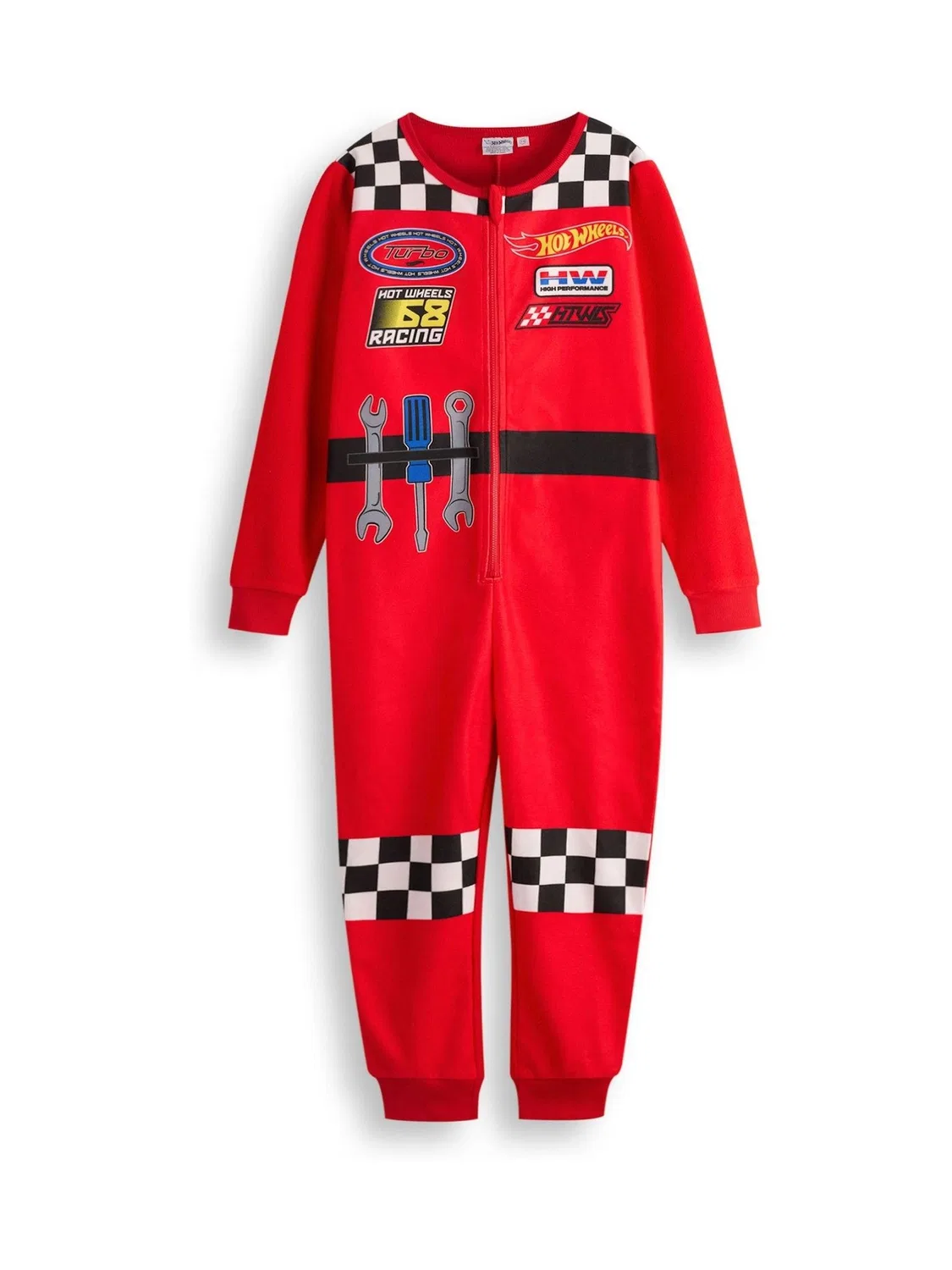 Комбинезон-пижама Hot Wheels Pit Crew Vanilla Underground, Красный