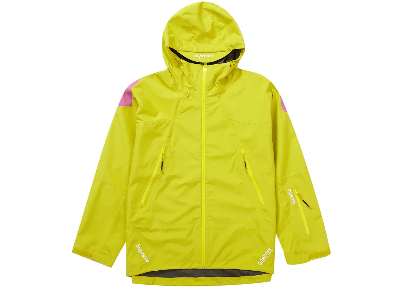 Мужская куртка-бомбер с принтом Gonz GORE-TEX Supreme, Yellow