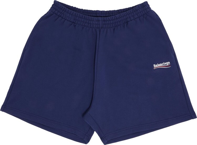 

Спортивные шорты Balenciaga Sweatshorts 'Pacific Blue/White', синий
