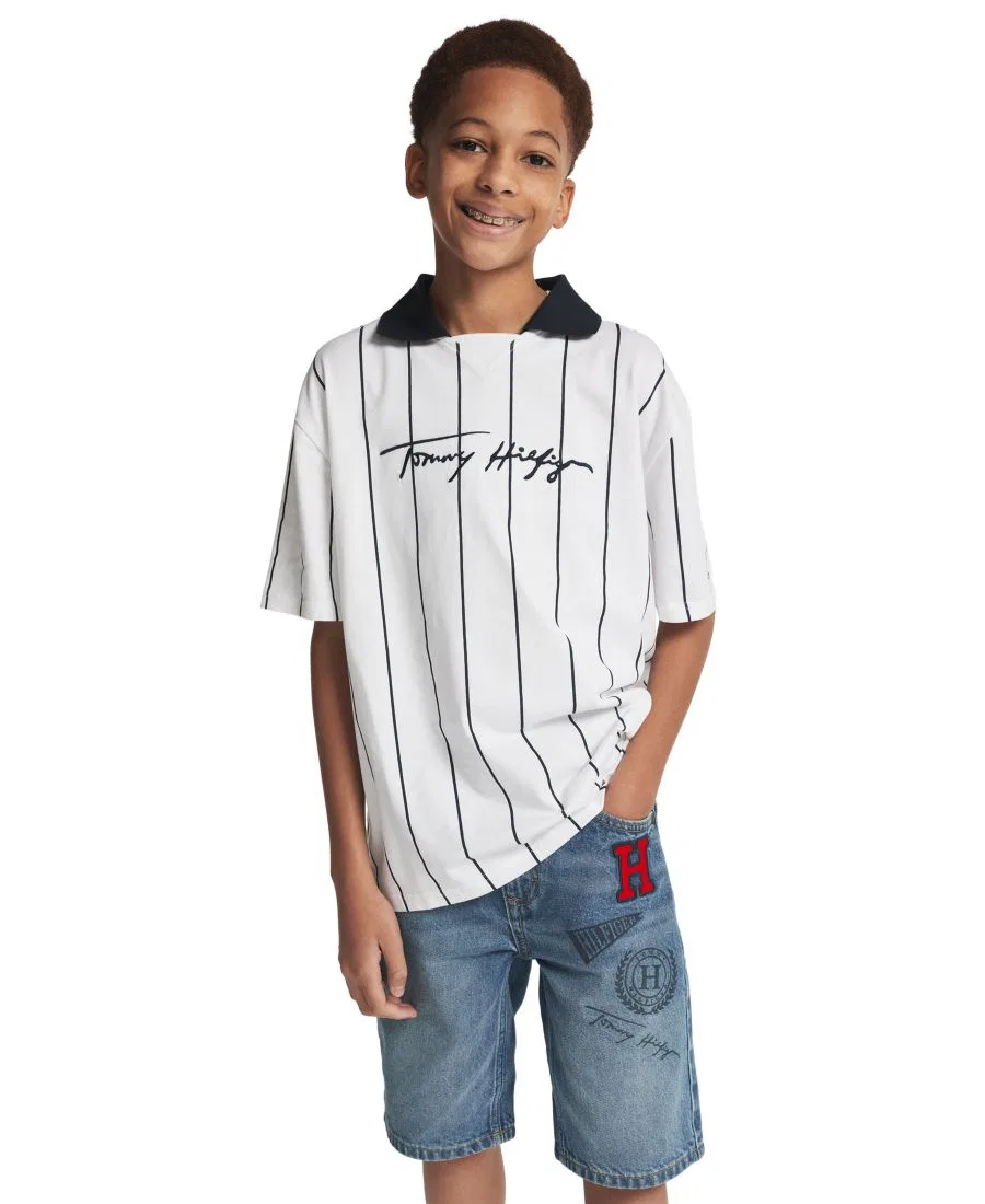 Шорты джинсовые с регулируемым поясом Tommy Hilfiger, Missouri