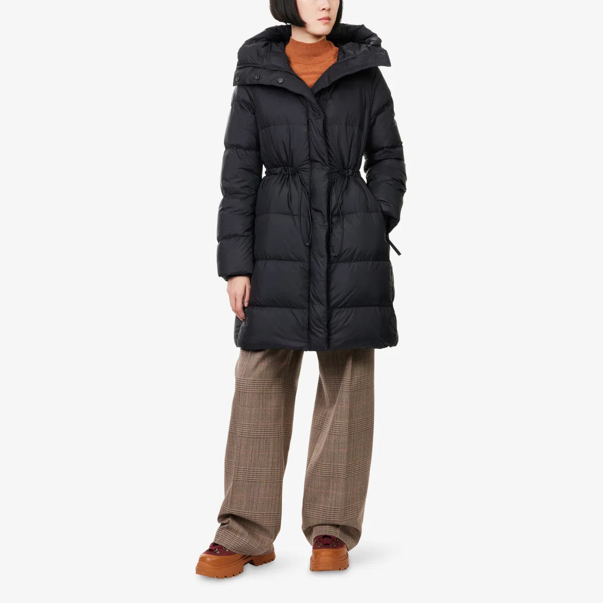 Длинная пуховая куртка Mystique из нейлона и пуха Canada Goose, черный — фото 2