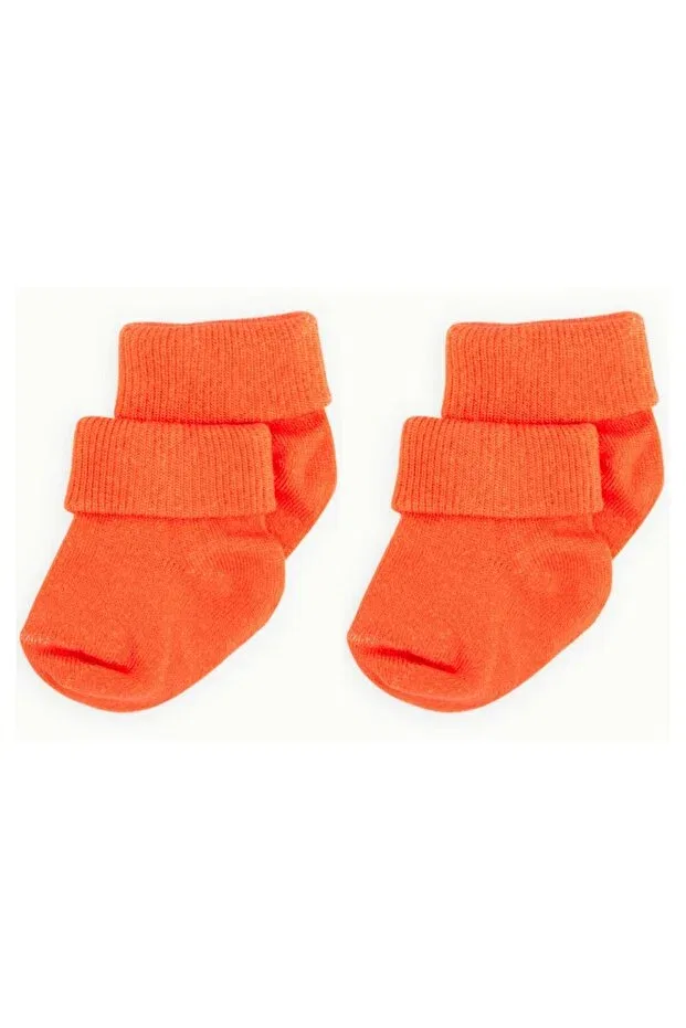 Детские носки для новорожденных с принтом 2-pack Novibaby, Orange