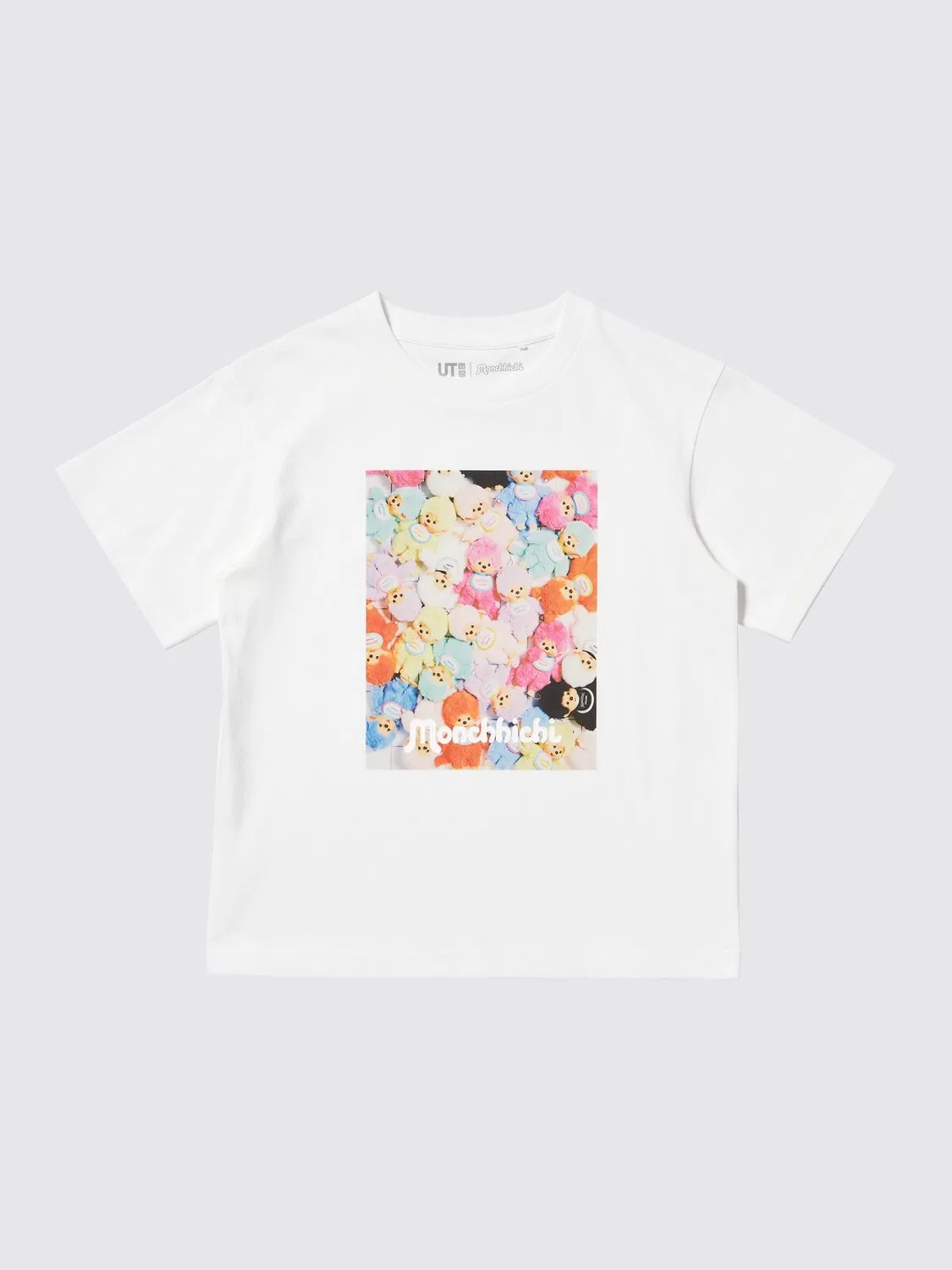 Футболка Uniqlo Monchhichi UT, кремовый — фото 3
