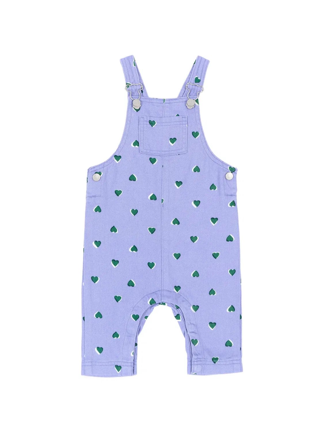 Комбинезон с принтом Petit Bateau, фиолетовый