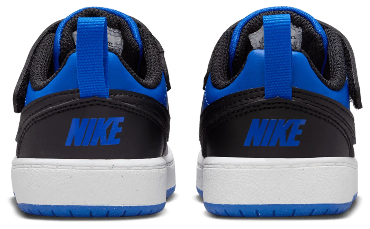 Кроссовки для мальчиков Court Borough Low Recraft Nike, цвет Game Royal/Black/White — фото 3