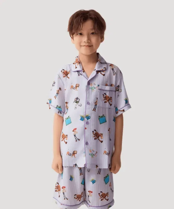 Пижама с коротким рукавом, Toy Story, Spao Kids, фиолетовый — фото 2