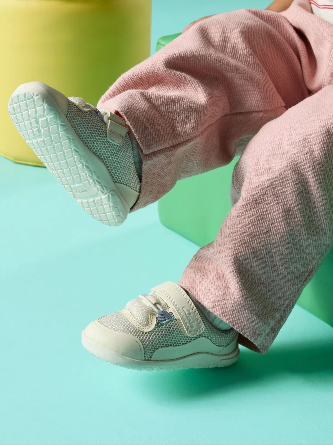 Кроссовки Harbour Hero Barefoot Clarks, белый — фото 3