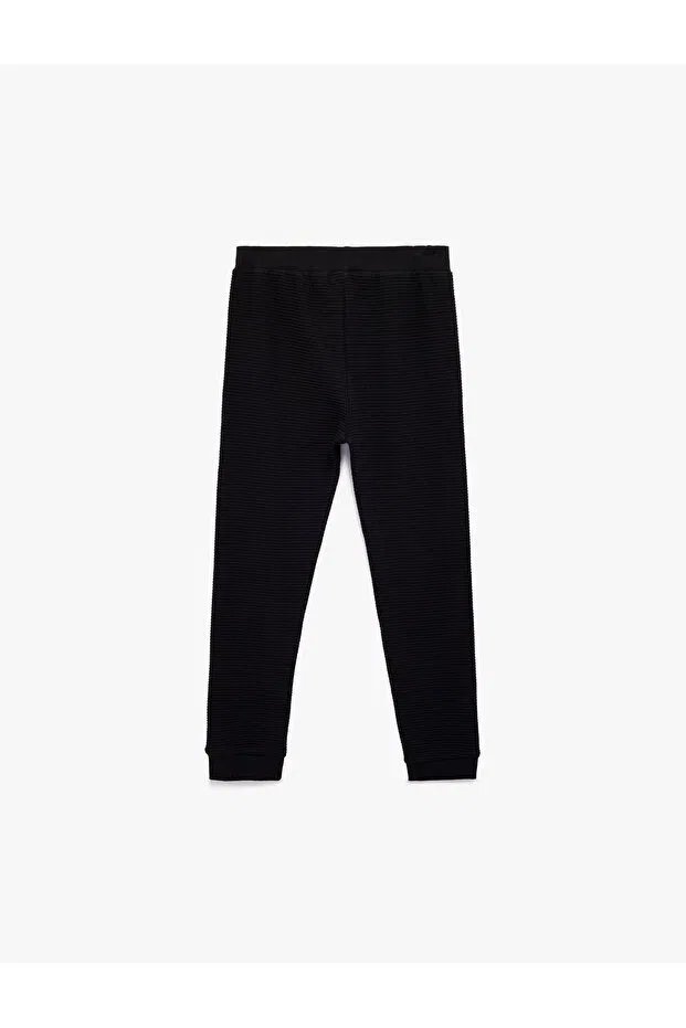 Детские спортивные штаны для мальчиков с принтом Koton, Navy Blue — фото 2