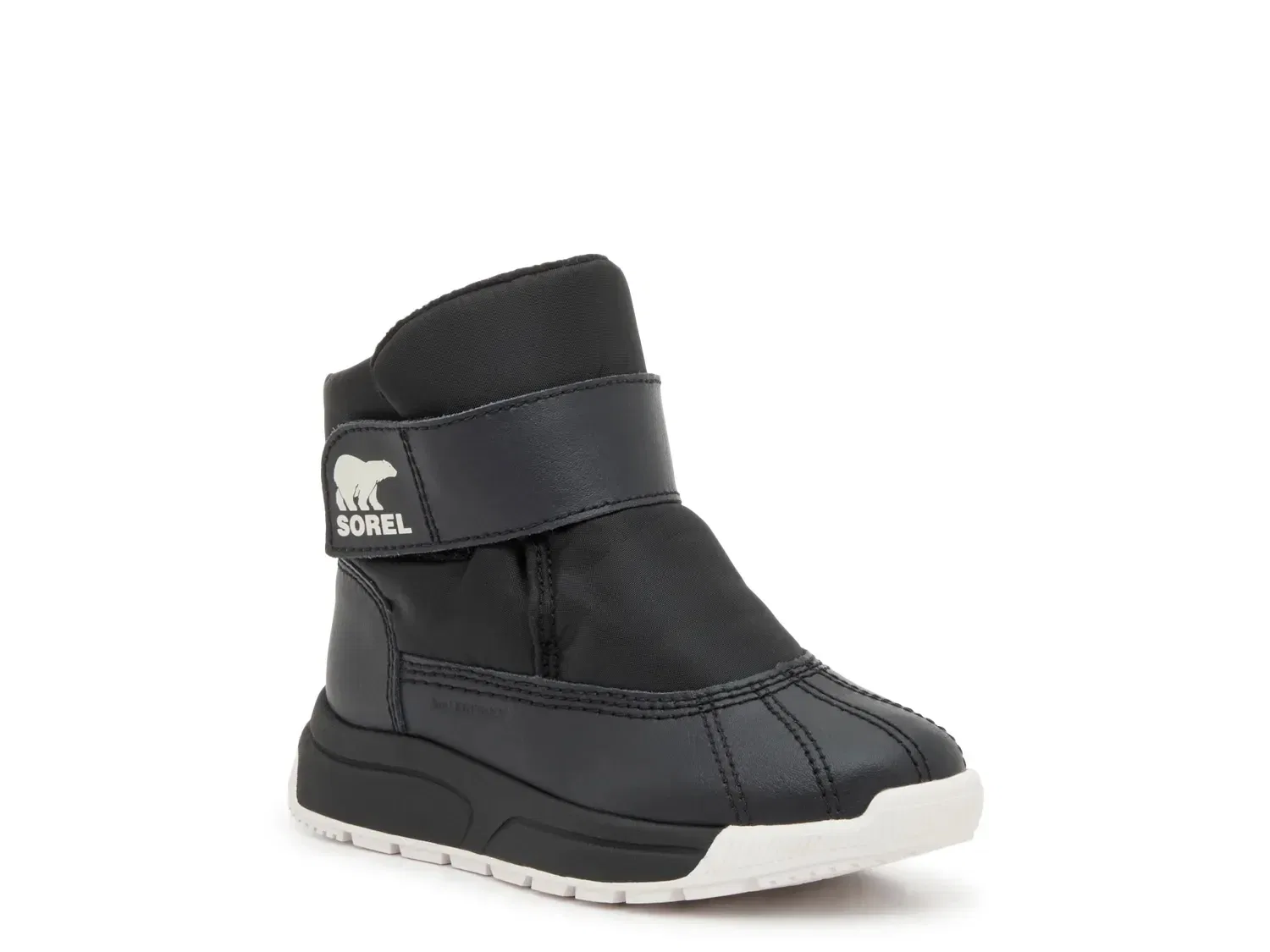 Ботинки Whitney III Strap для мальчиков, SOREL, черный