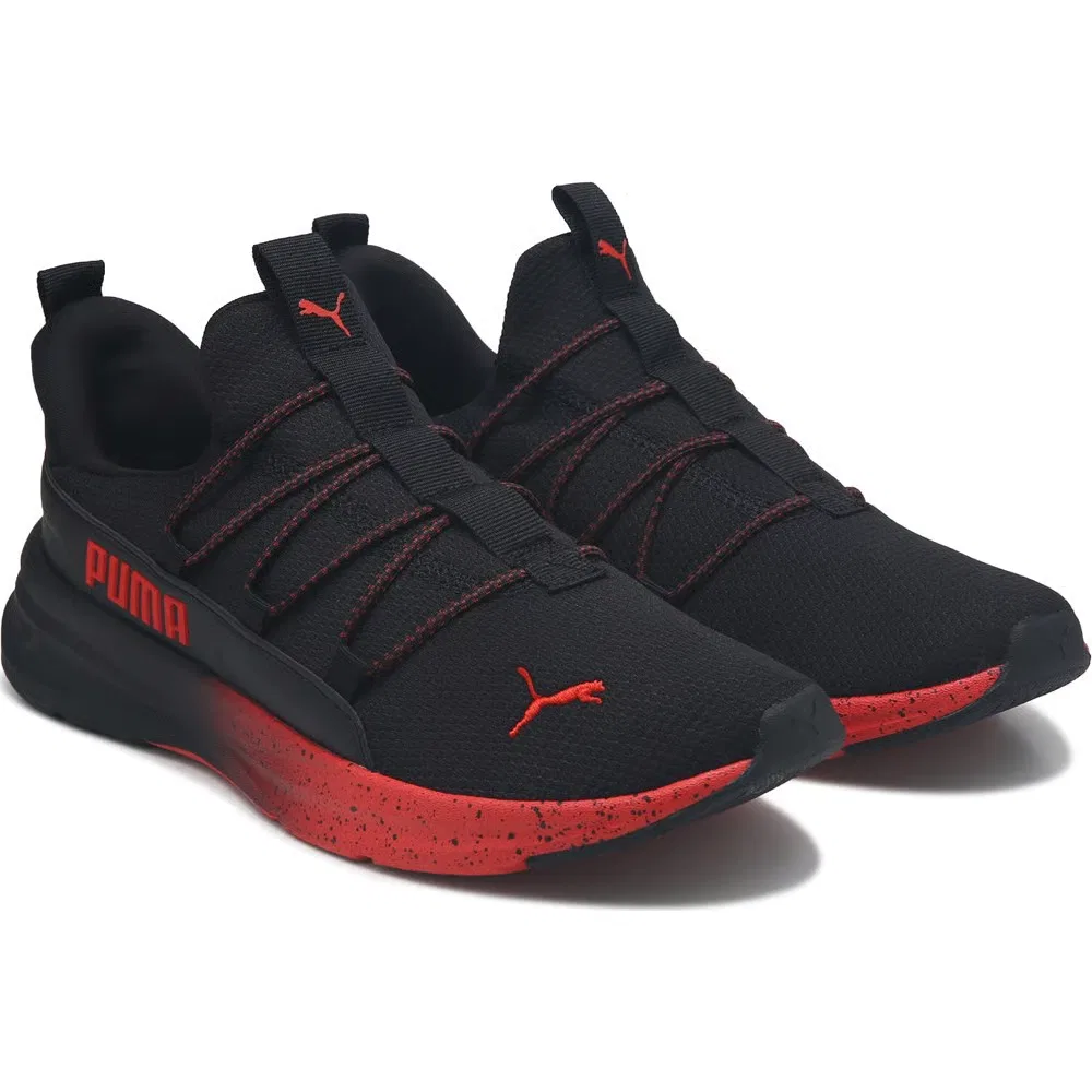 Детские кроссовки one4all 2.0 Puma, Black/Red