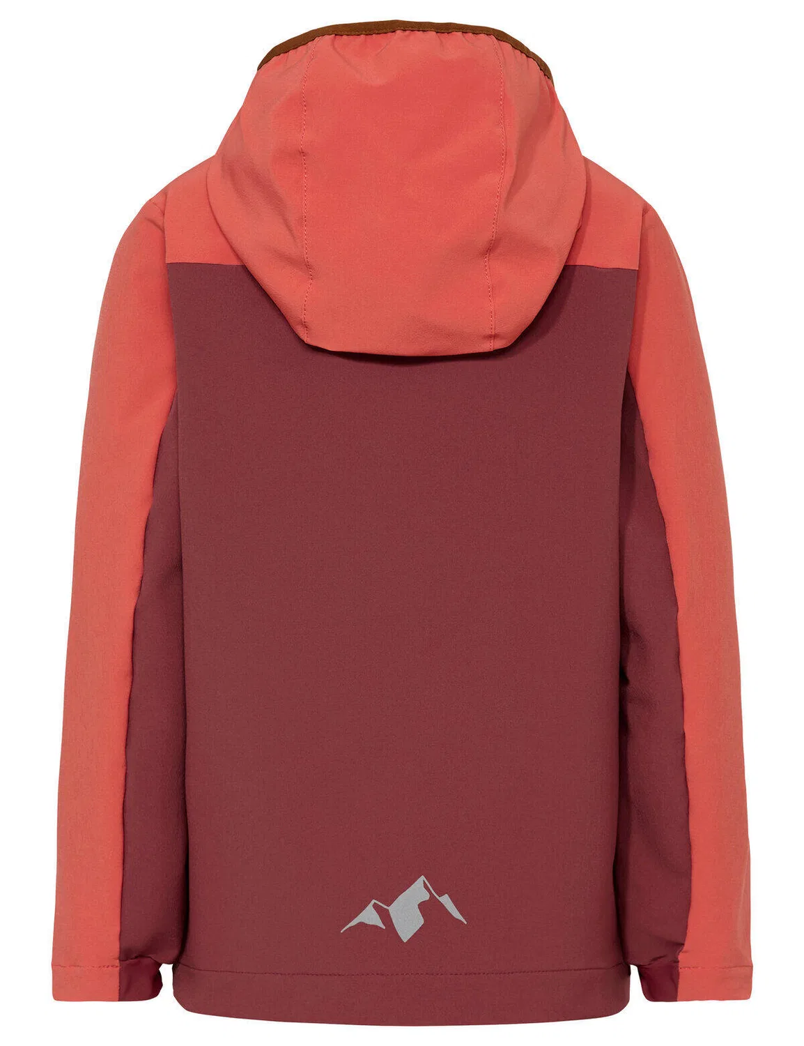 Детская ветрозащитная куртка-софтшелл Rokua Vaude, Red — фото 2