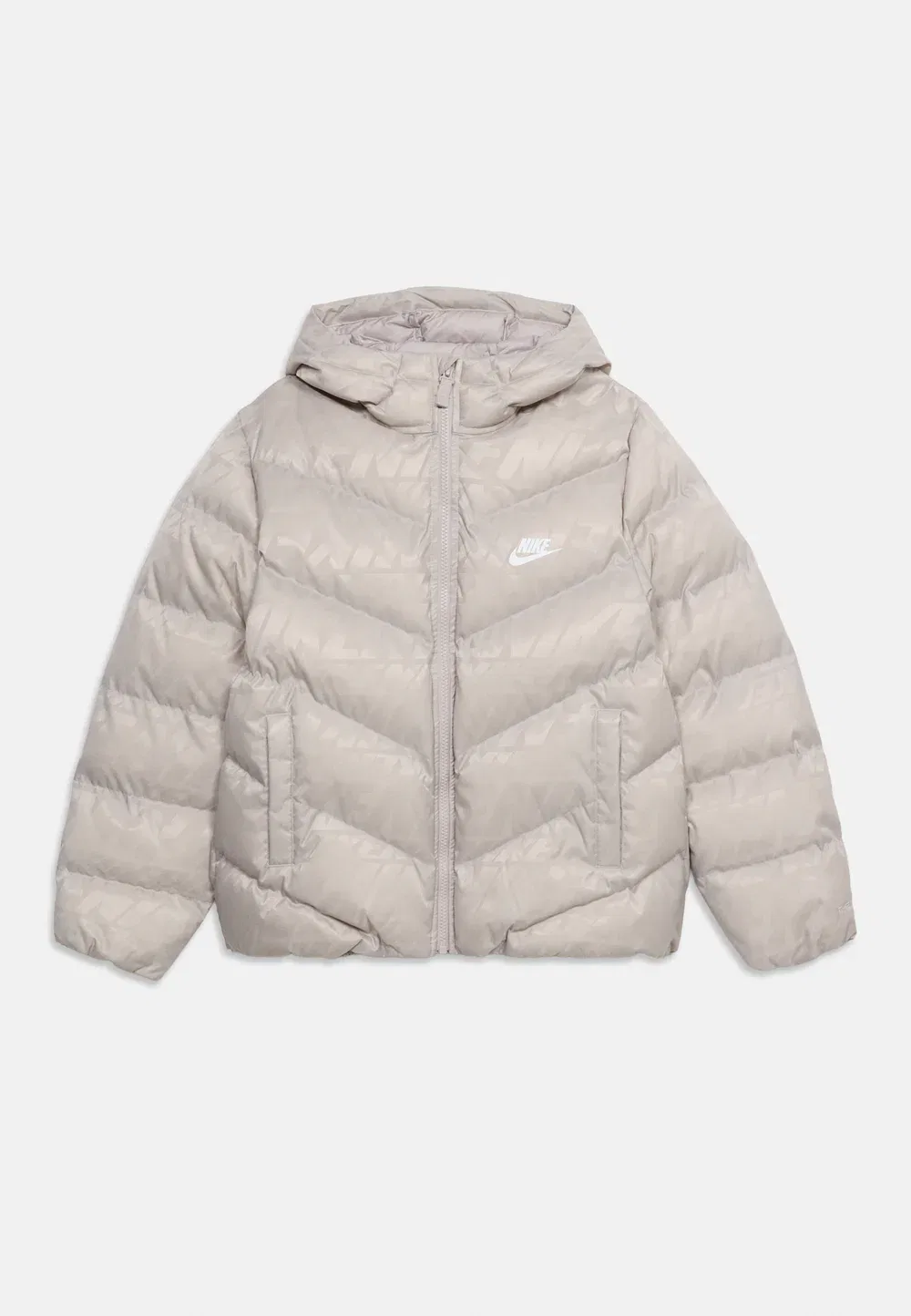 Пуховая куртка унисекс - зимняя куртка Nike Sportswear, Moon Particle/White