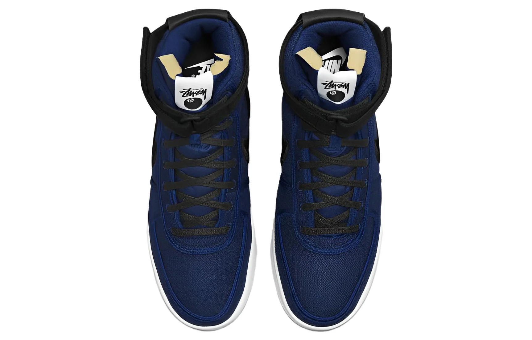Кроссовки Nike Vandal High x Stussy, темно-синий/черный — фото 4