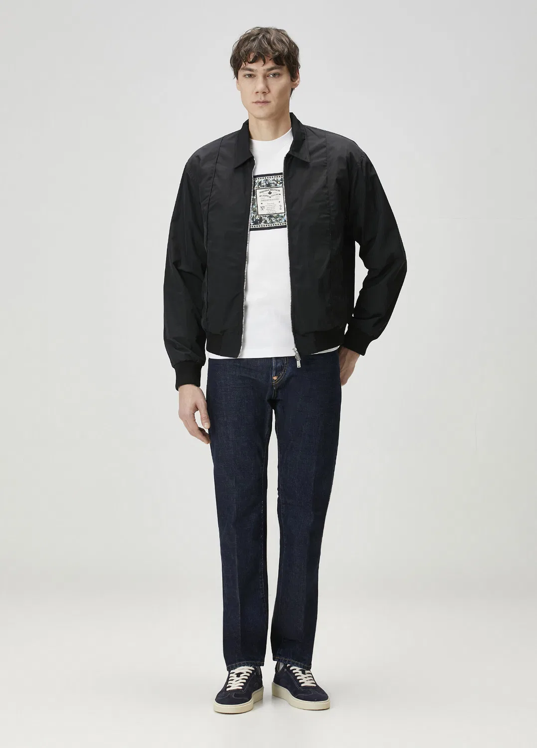 Джинсы прямые Dsquared2, navy