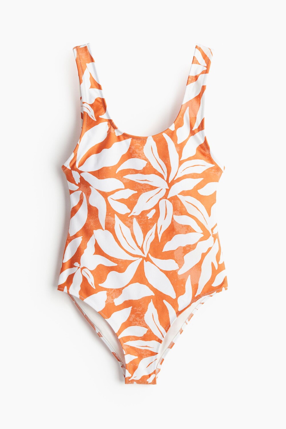 

Купальник H&M Padded-cup High-leg, оранжевый