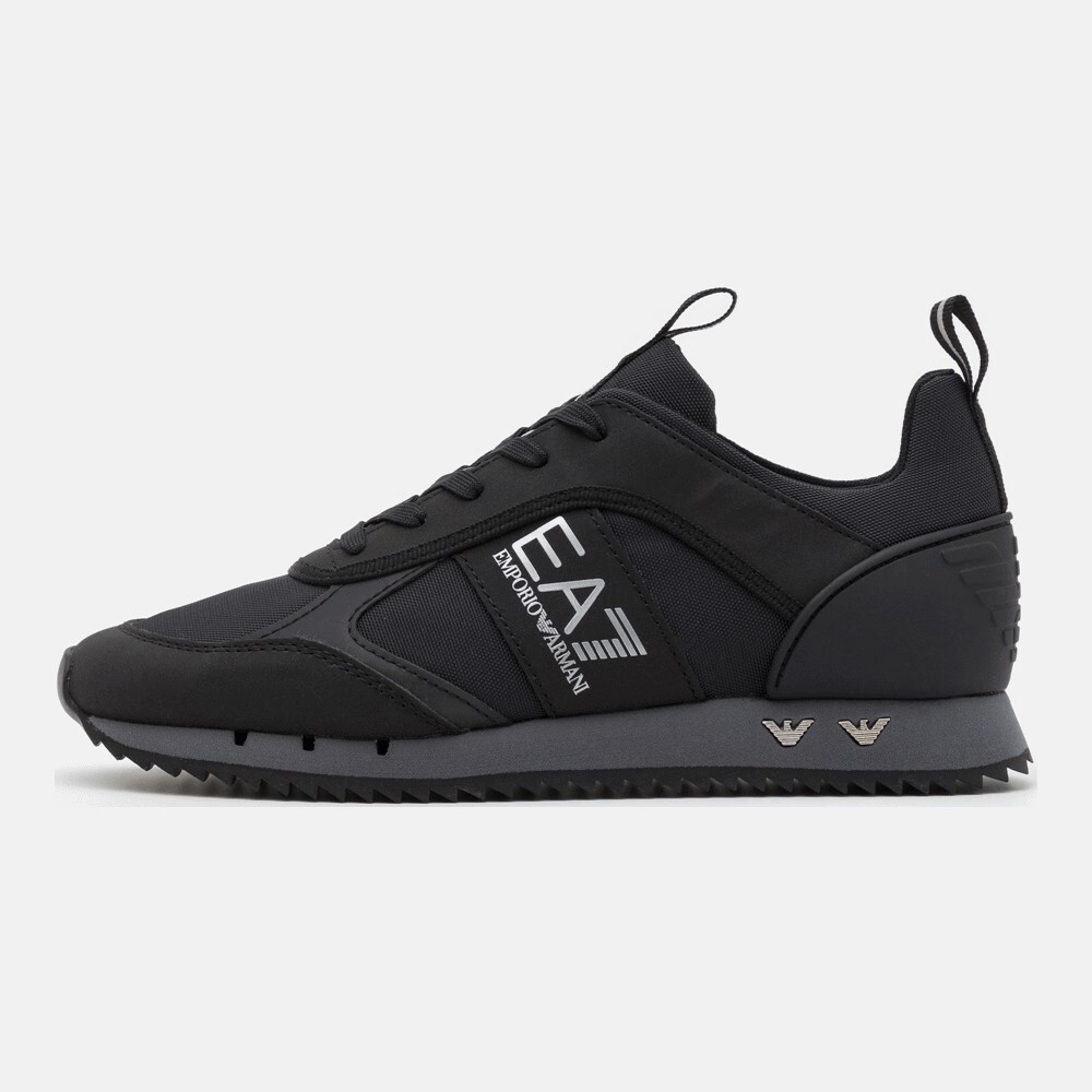

Кроссовки Ea7 Emporio Armani Laces Unisex, black/mottled dark grey, Черный, Кроссовки Ea7 Emporio Armani Laces Unisex, black/mottled dark grey