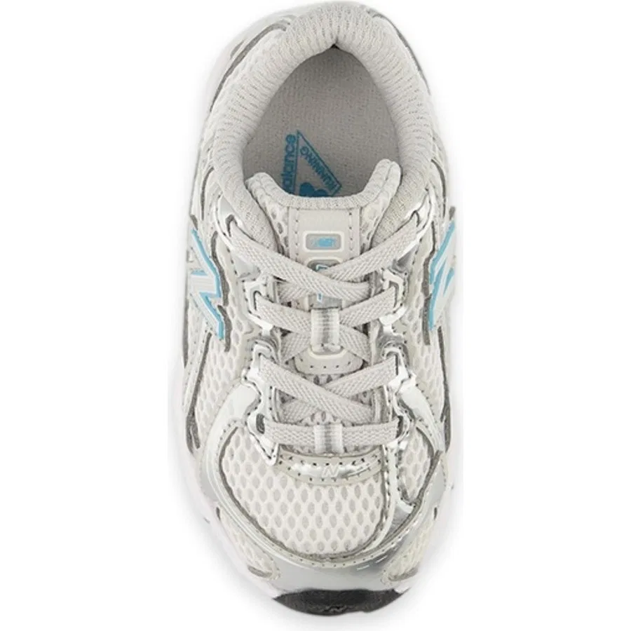 Кроссовки детские с логотипом I740 Nb Lifestyle Infant Shoes New Balance, Серо-оранжевый — фото 3