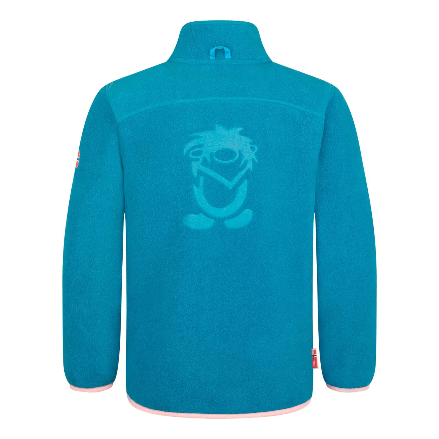 Детская трехслойная куртка Bryggen 3in1 Jacket Trollkids, Eisblau — фото 3