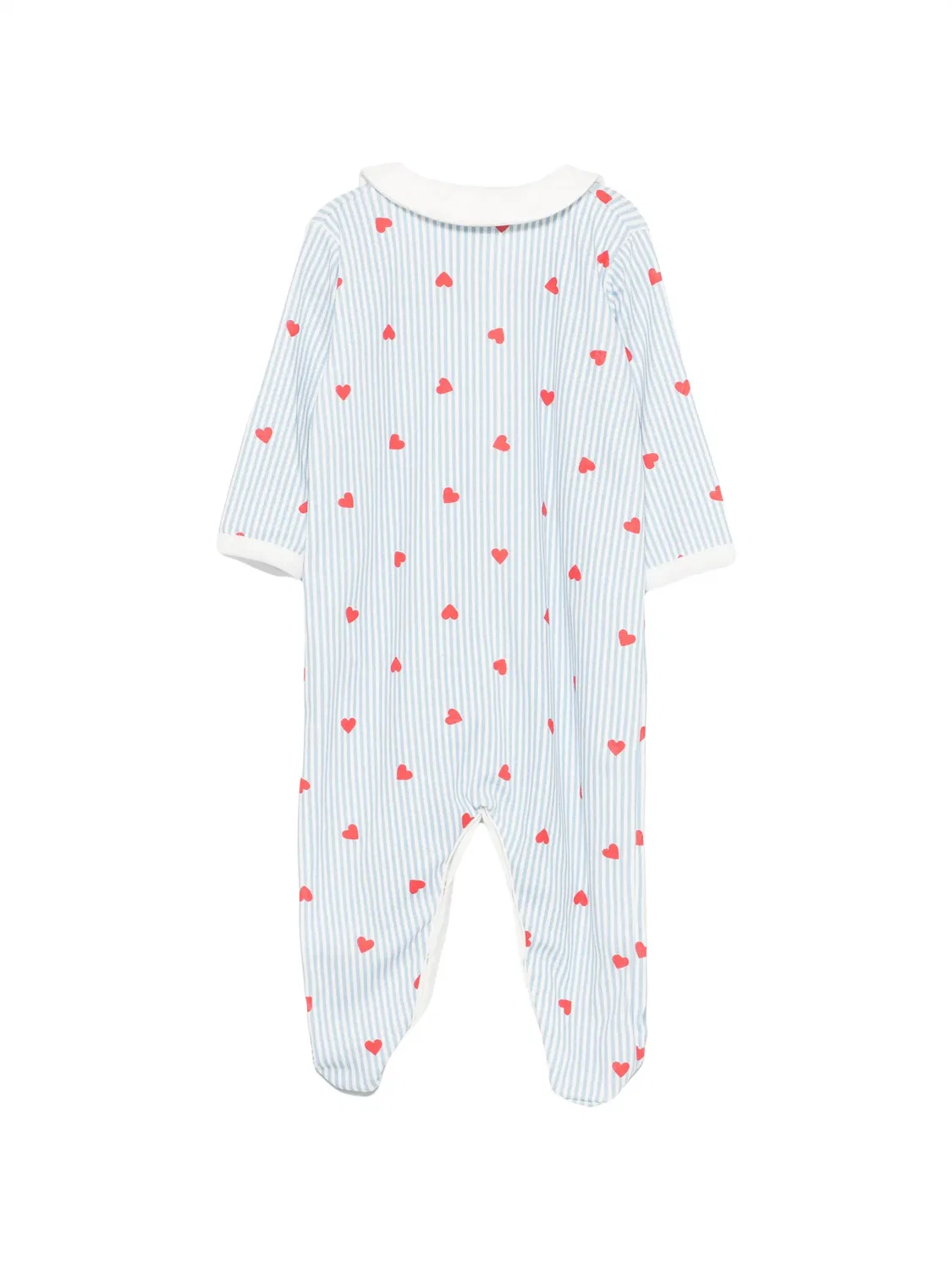 Пижама в полоску Petit Bateau, синий — фото 2