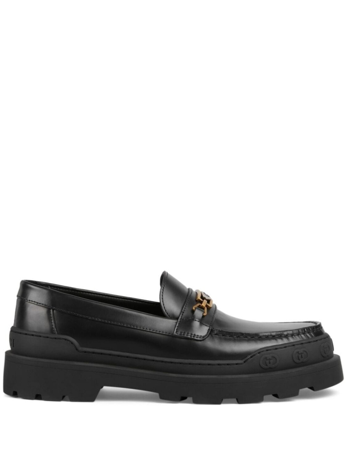 

Лоферы с логотипом Interlocking G Gucci, черный