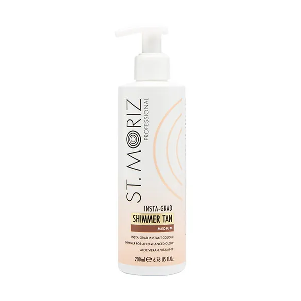 

Осветляющий лосьон-автозагар Shimmer Tan Medium St Moriz, 200 ml