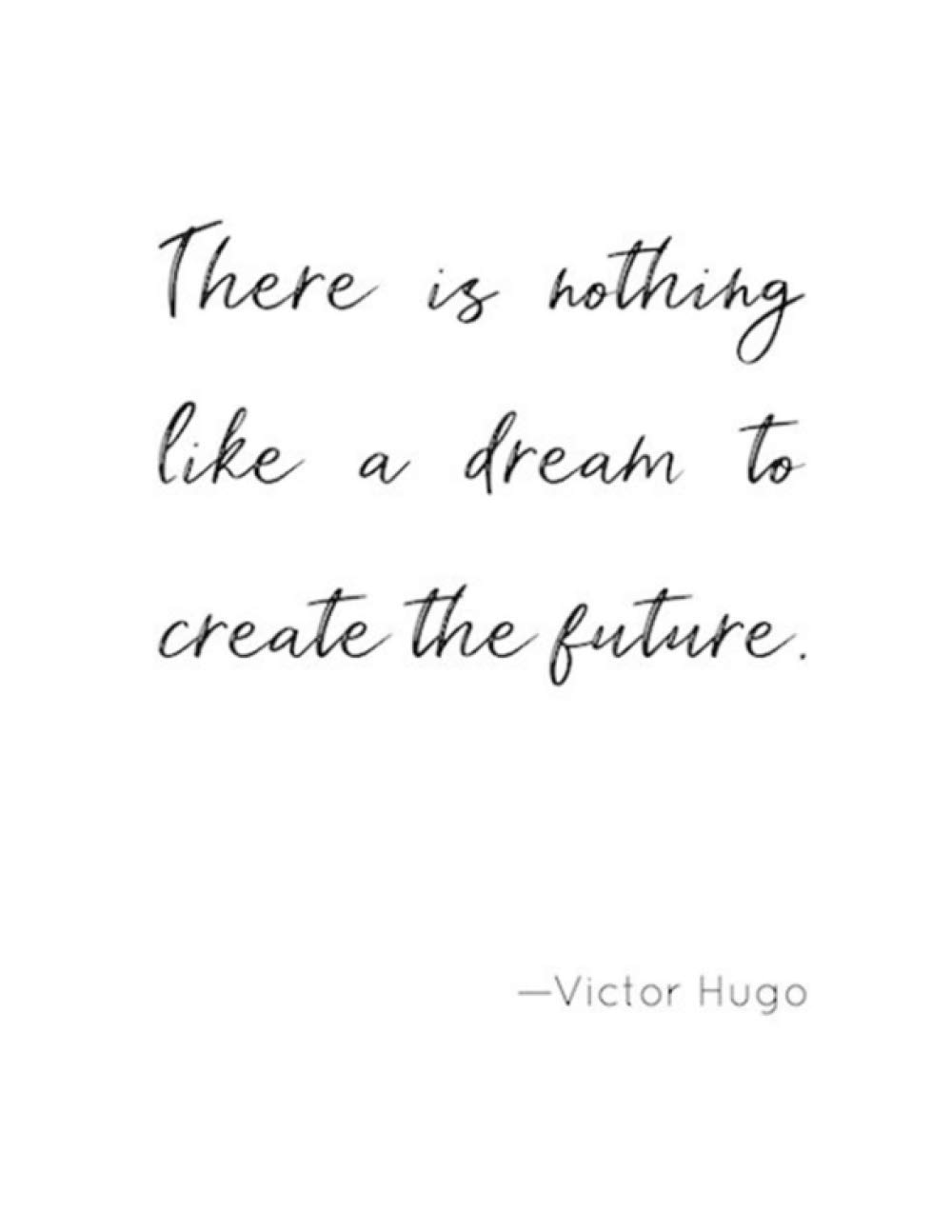 

notebook journal: There is nothing like a dream to create the future (Independently published)