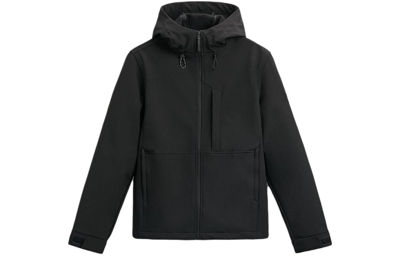 

Куртка мужская черная Zara, черный
